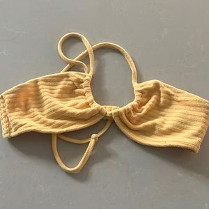 Abercrombie Terry Cloth Yellow Swimsuit